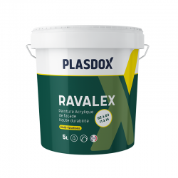Peinture Ravalex mat blanc 5l