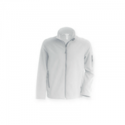 Veste softshell blanche ref...