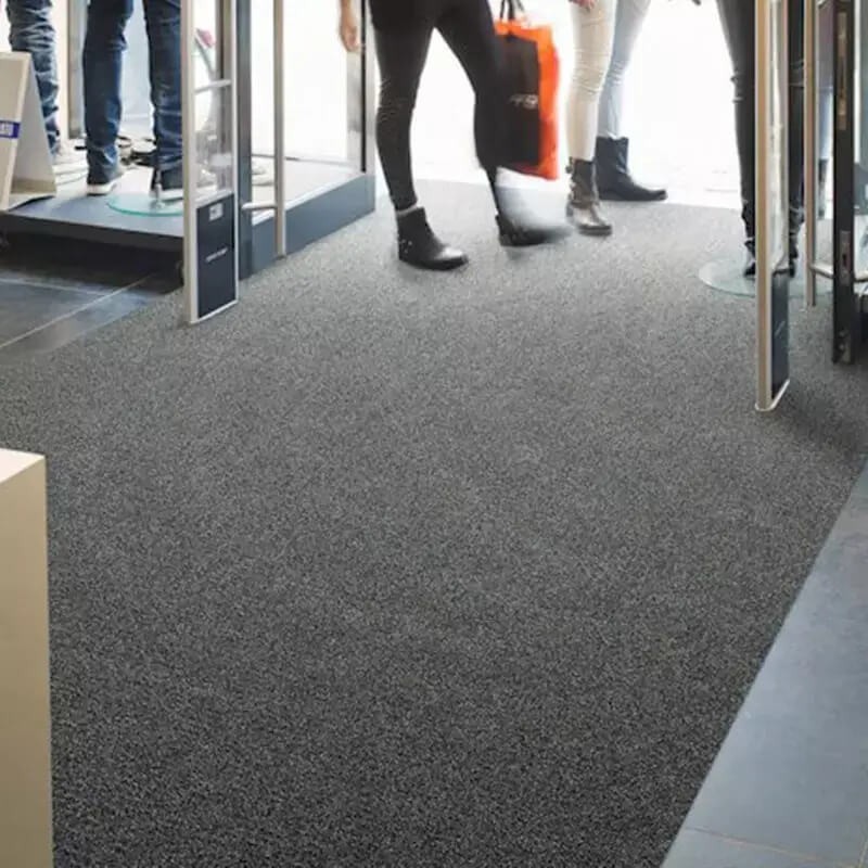 Tapis anti-poussière « Gris foncé »