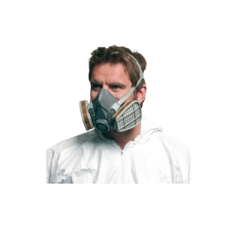 Demi-masque peinture 3M : Masque de protection respiratoire 