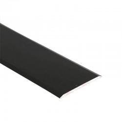 Seuil plat 40mm alu noir...