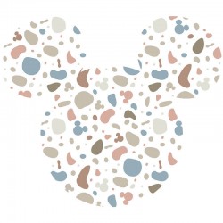 Photo murale ronde intissé...