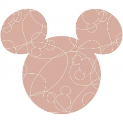 Photo murale ronde intissé...