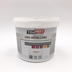 Toupret cire metallisee...