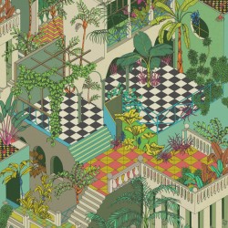 Papier peint Miami 105/4017...