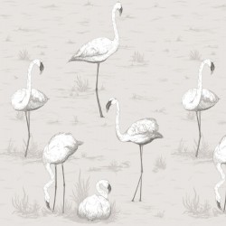 Papier peint Flamingos...