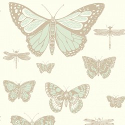 Papier peint Butterflies &...