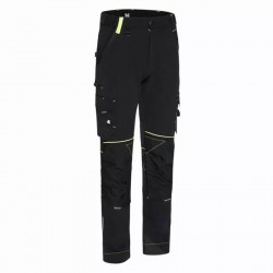 Pantalon sacha noir/jaune...