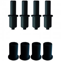 Kit 4 gonds + 4 douilles de...