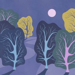 Panoramique Purple Nights...