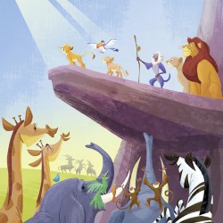 Panoramique Disney Le Roi...