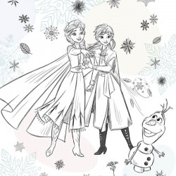 Panoramique Disney La Reine...