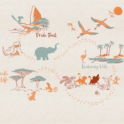 Panoramique Disney Le Roi...