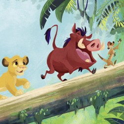 Panoramique Disney Le Roi...