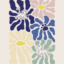 Affiche Disney Le Roi Lion...