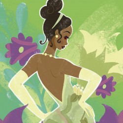 Affiche Disney La princesse...