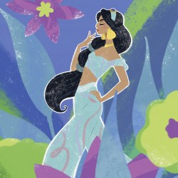 Affiche Disney La princesse...