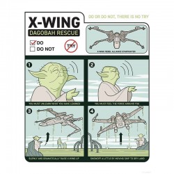Affiche Star Wars X-Wing –...