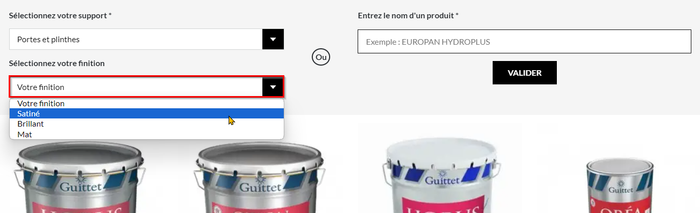 Choix finition Chromatic | Seguret Décoration