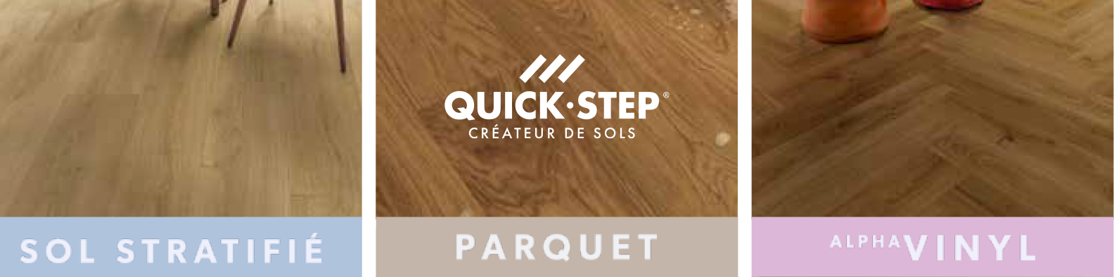 Demande d'échantillons QUICKSTEP