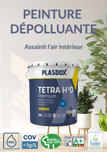 Peinture dépolluante, assainit l'air intérieur !